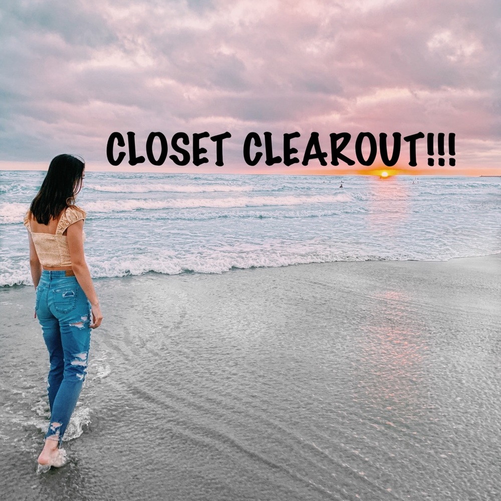 CLOSET SALE!!!